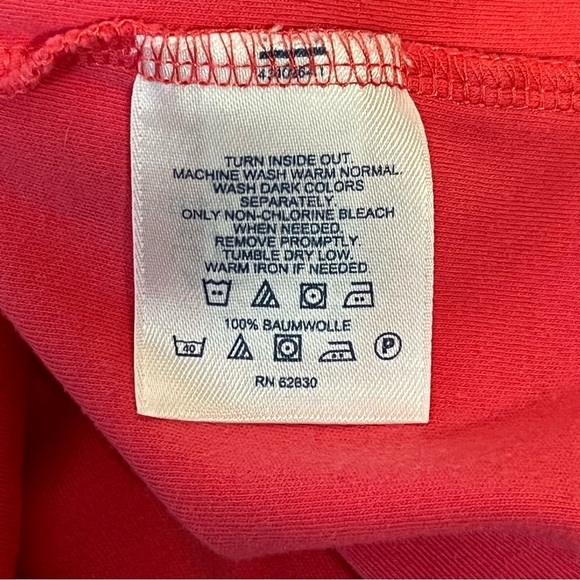 Lands End Turtleneck Womens 1X Pink Pullover Stretch Long Sleeve Top - Picture 8 of 9